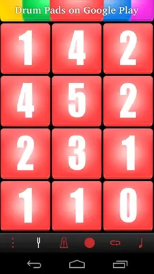 Rock Drum Pads android App screenshot 2