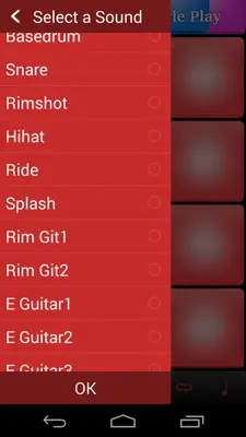 Rock Drum Pads android App screenshot 3