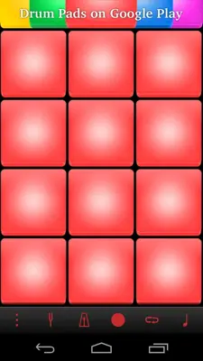 Rock Drum Pads android App screenshot 5
